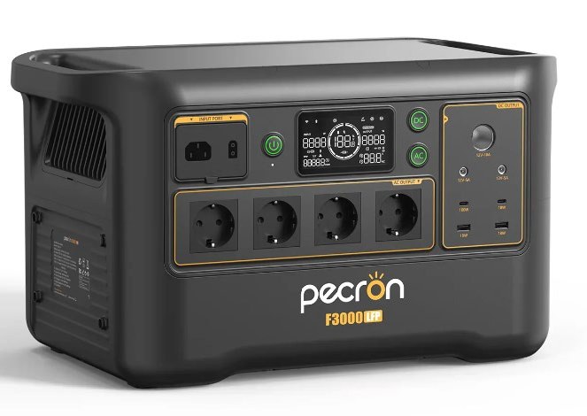 PECRON F3000LFP Portable Power Station 3072Wh with 3600W AC Outlets, Solar Generator & LiFePO4 Battery PECRON F3000LFP Portable Power Station 3072Wh with 3600W AC Outlets, Solar Generator & LiFePO4 Battery