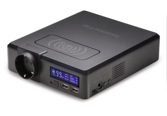 Tragbare Powerstation 200W Kabellos Akku Solar Generator