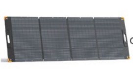 Rated Power : 200W±5% Voltage at Max. Power (Vmp) : 34.5V±5% Current at Max. Power (Imp) : 8.69A±5% Cell Efficiency: 22% Ingress Protection(lP) Rating: IP67 Operating Temperature : - 20°C~60°C/-4°F~140°F Dimension (Unfolded) : 2338x749x27±1mm / 92x29.5x1in Dimension (Folded) : 627x794x42±1mm / 24.7x31.3x1.6in