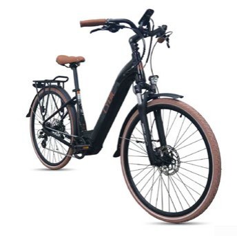 E Bike 28 Zoll Tiefeinsteiger mit Shimano 250W 36V 504Wh Reichweite 60-80 KM, 40Nm 25Kmh,