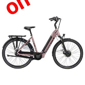 Freebike E-Bike 28 Zoll Tiefeinsteiger mit Shimano 8 Gang 17,5 Ah ,250W 36V 630Wh