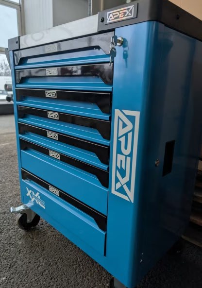 Werkzeugwagen 7/7 Premium Werkzeugwagen mit Werkzeug