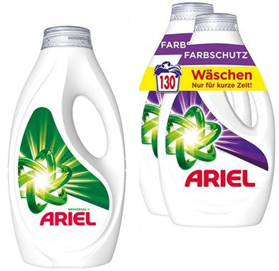 Ariel 130 Wäsche
