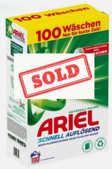 Persil Pulver 100 Wäsche