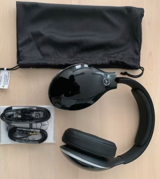 Mercedes Benz Bluetooth Kopfhörer schwarz 3D-Sound- Effekt Noise C